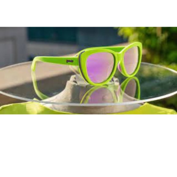 Goodr Accessories - Goodr Runway Sunglasses Total Lime Piece